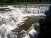 Beebe Lake and Triphammer Falls