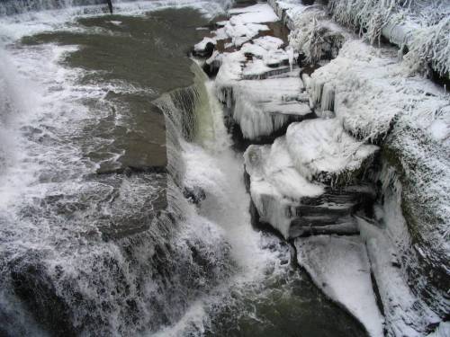 Triphammer Falls - Early Winter
