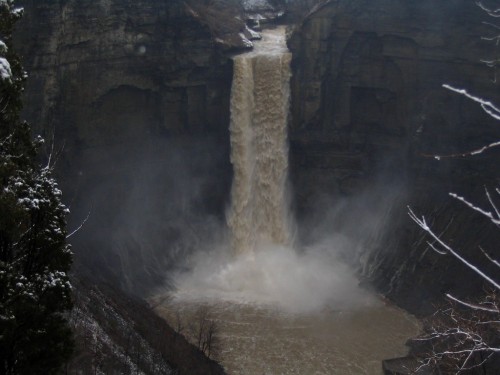 Taughannock Falls 43 High Water